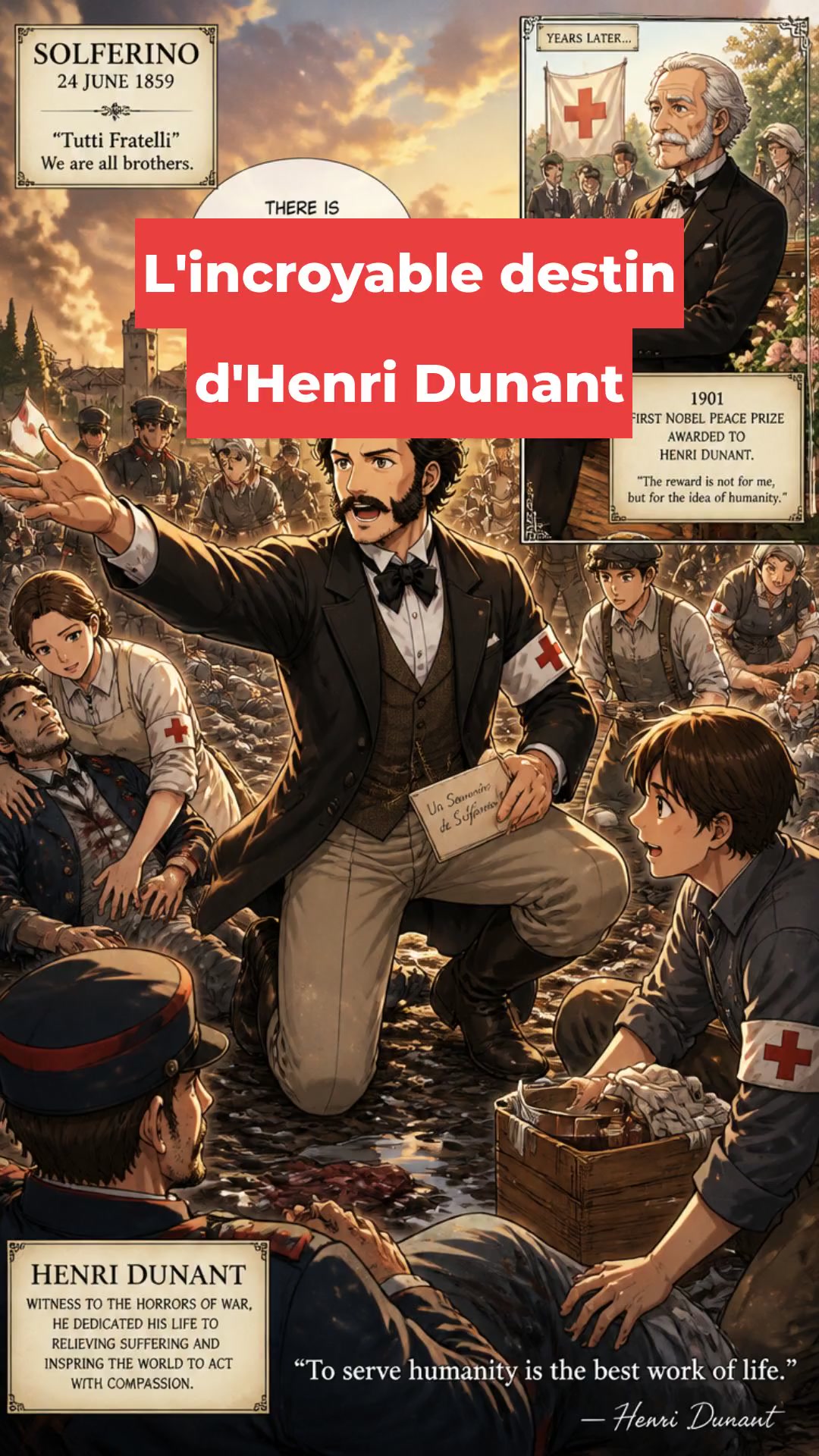 L'incroyable destin d'Henri Dunant