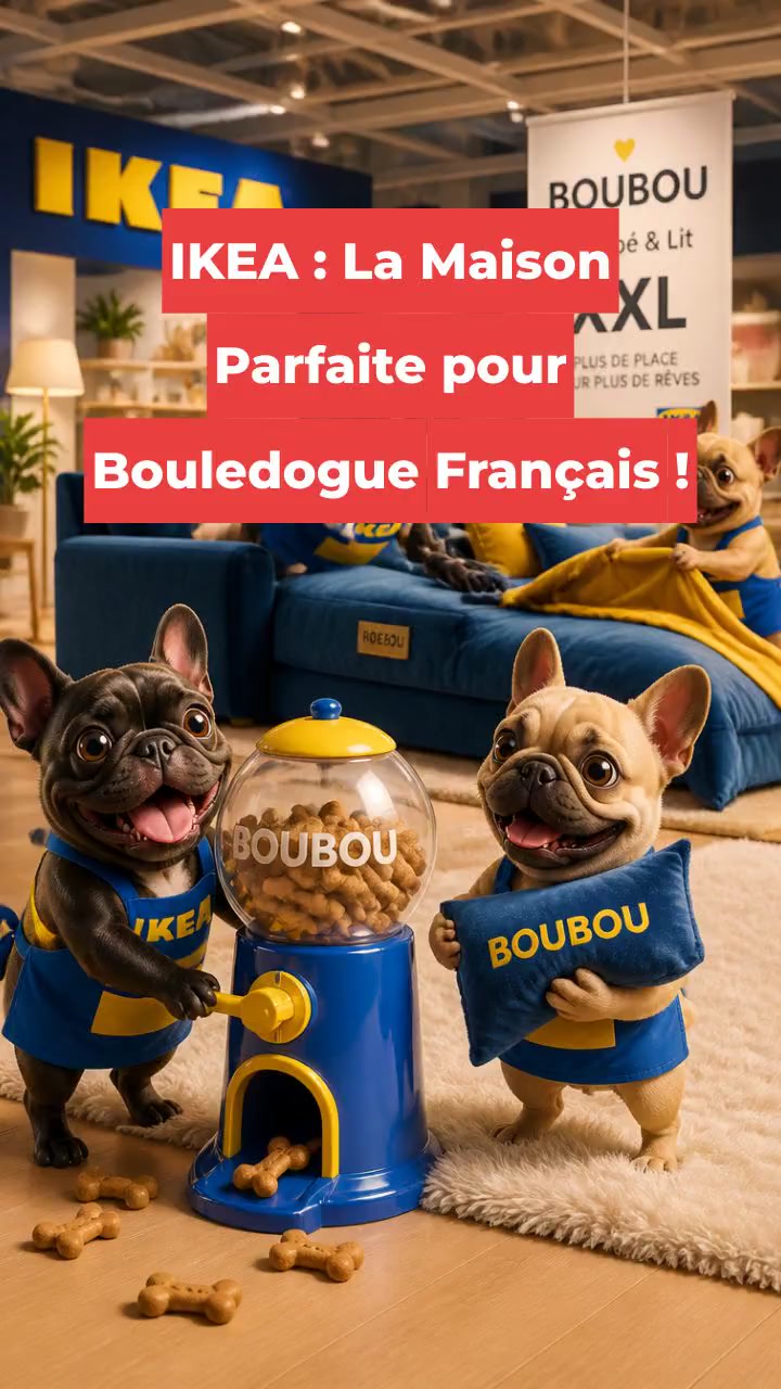 IKEA : La Maison Parfaite pour Bouledogue Français !