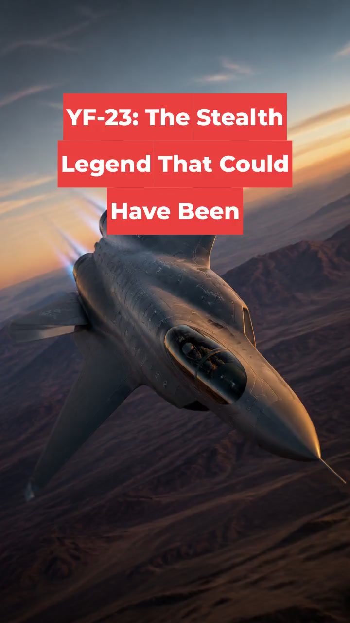 YF-23: The Stealth Legend That Could Have Been