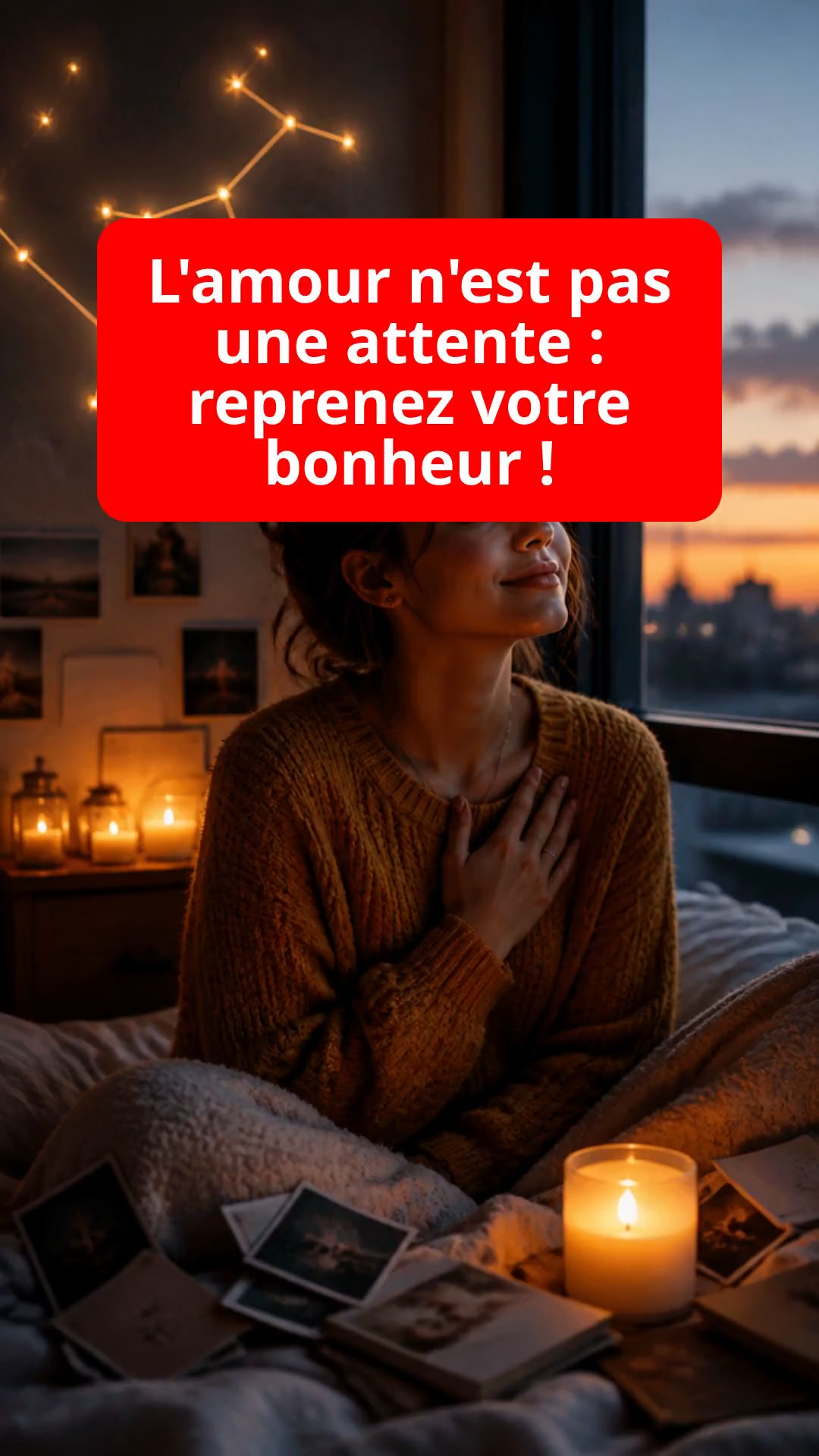 L'amour n'est pas une attente : reprenez votre bonheur !