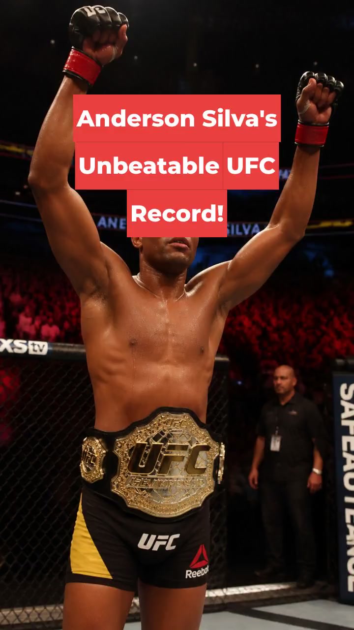Anderson Silva's Unbeatable UFC Record!