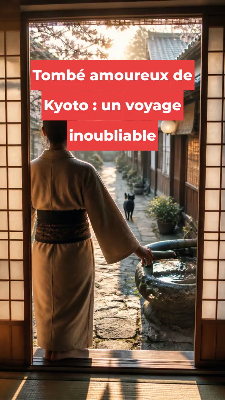Tombé amoureux de Kyoto : un voyage inoubliable