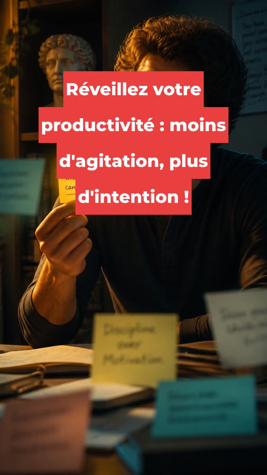 Réveillez votre productivité : moins d'agitation, plus d'intention !