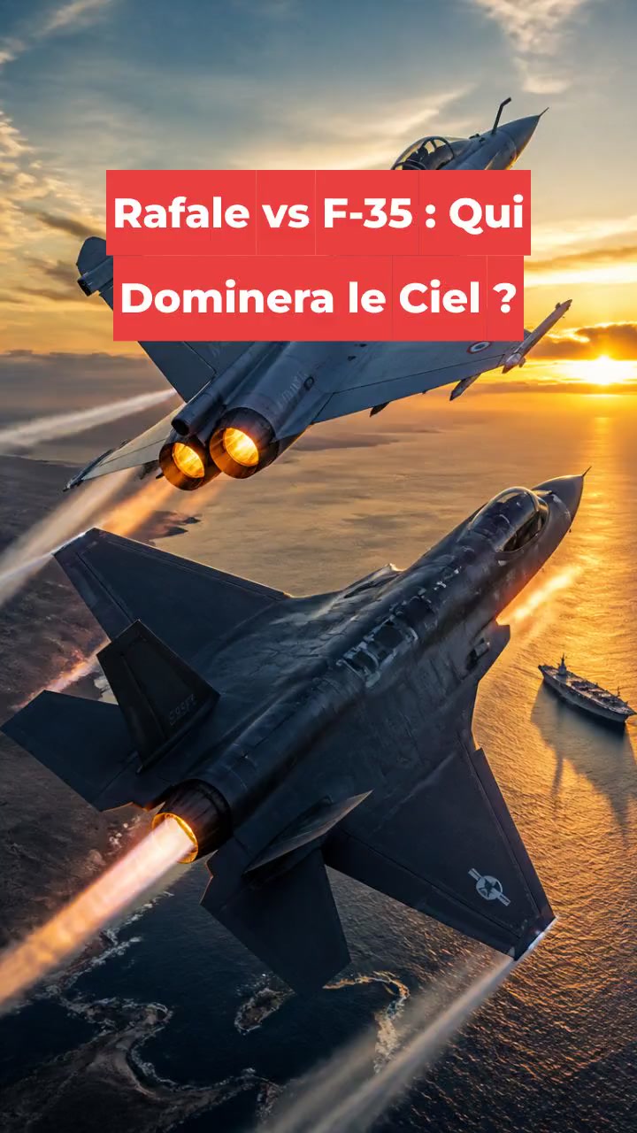 Rafale vs F-35 : Qui Dominera le Ciel ?