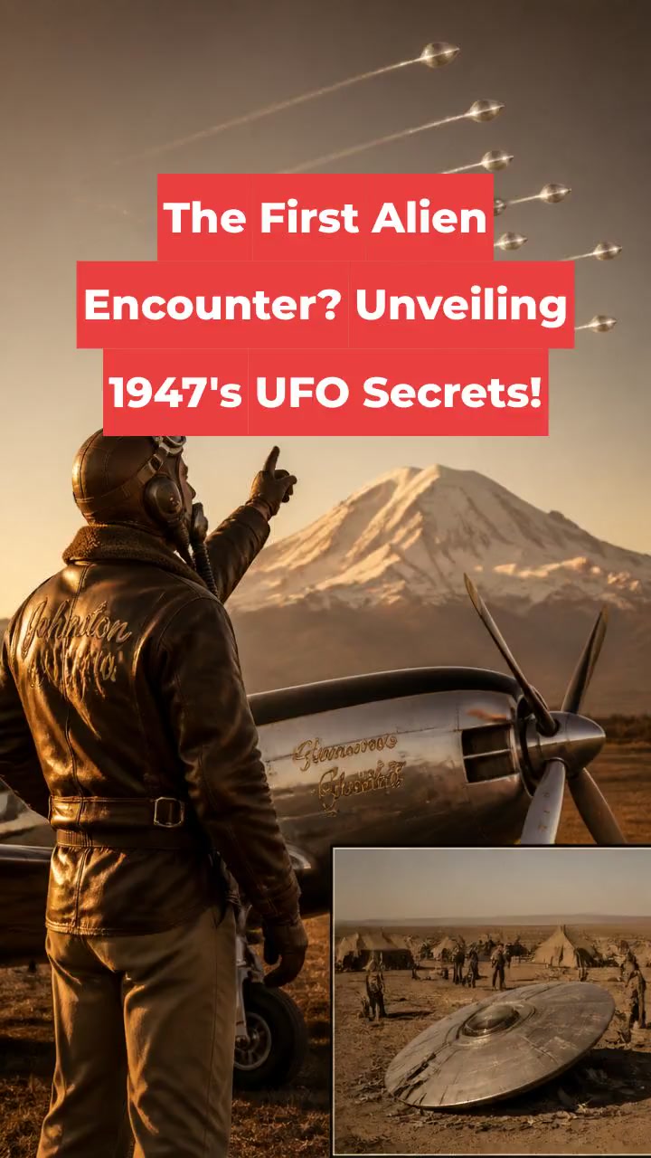 The First Alien Encounter? Unveiling 1947's UFO Secrets!