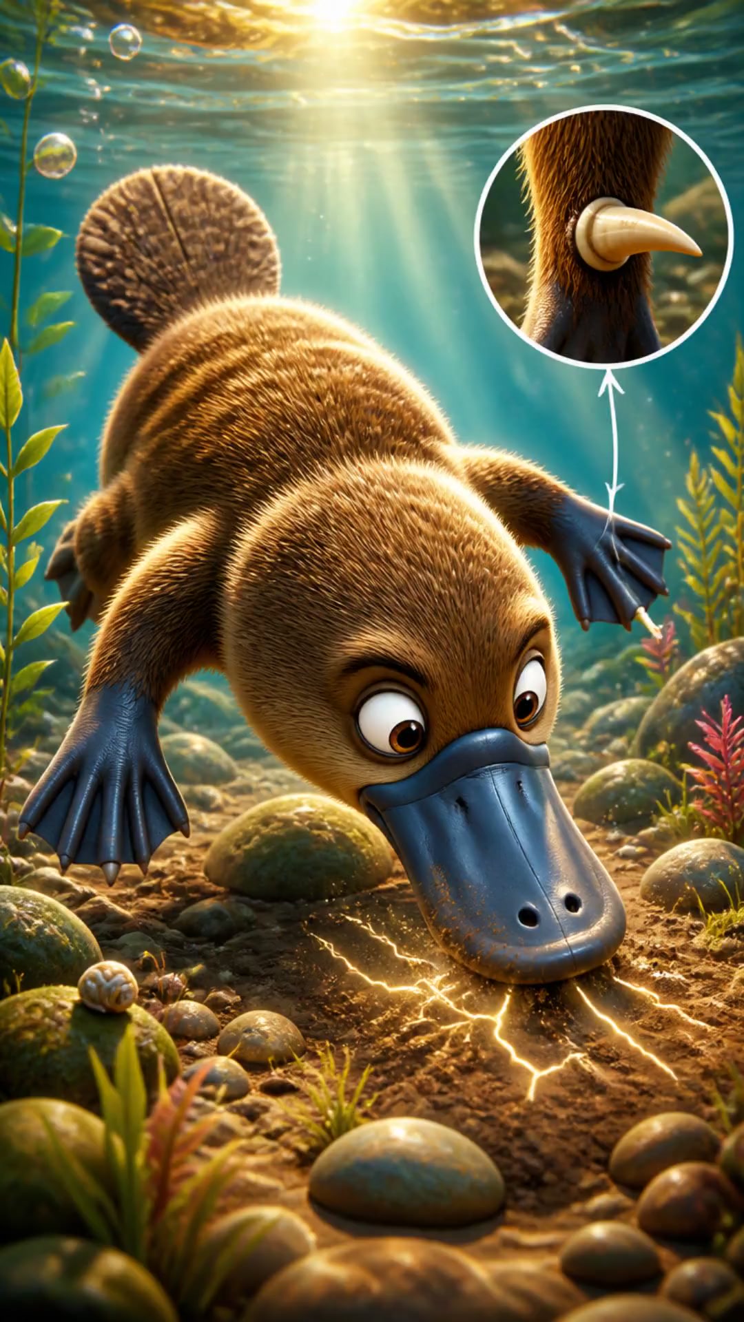 L'ornithorynque : l'extravagance de la nature !