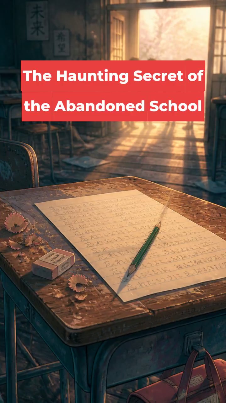 The Haunting Secret of the Abandoned School