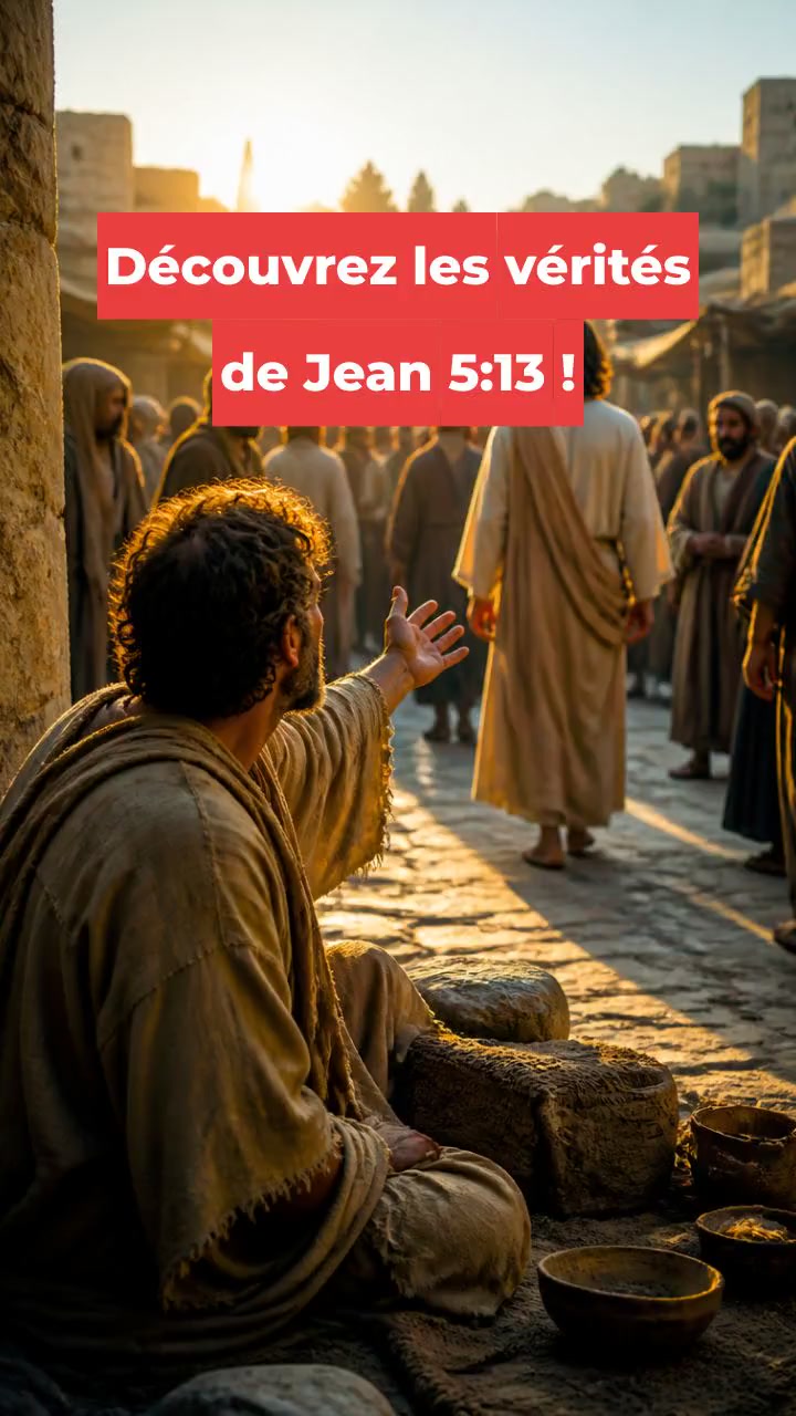 Découvrez les vérités de Jean 5:13 !