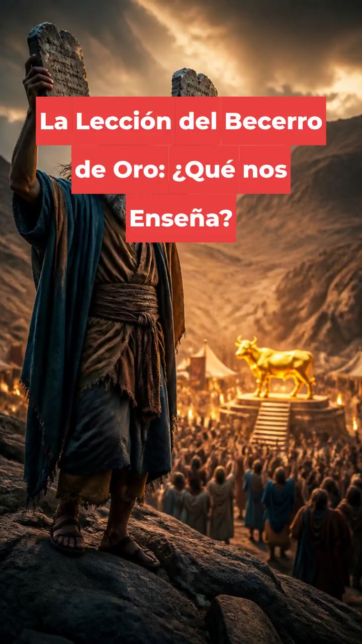 La Lección del Becerro de Oro: ¿Qué nos Enseña?