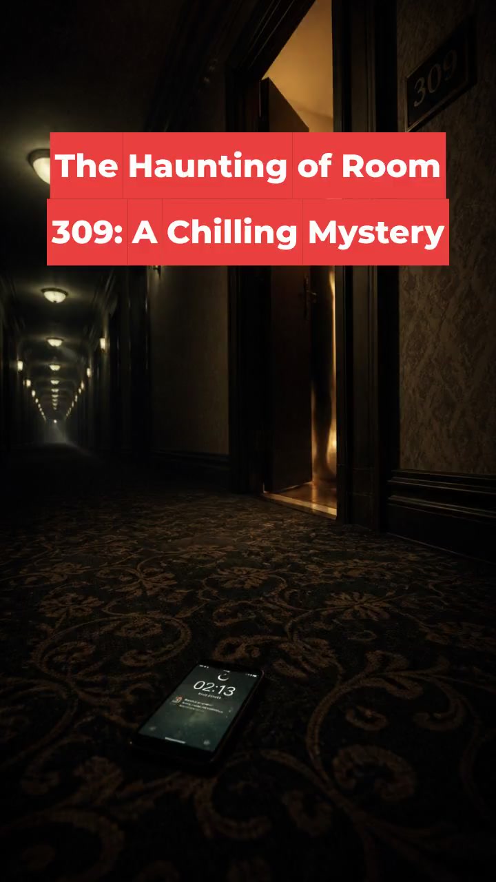 The Haunting of Room 309: A Chilling Mystery
