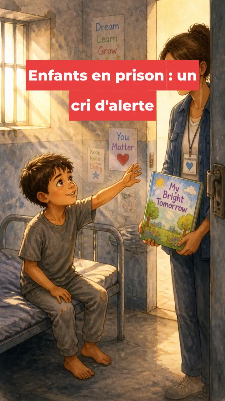 Enfants en prison : un cri d'alerte