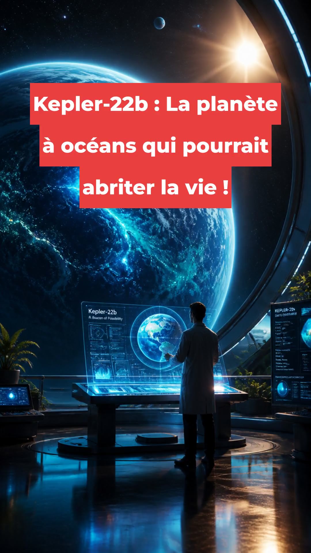 Kepler-22b : La planète à océans qui pourrait abriter la vie !