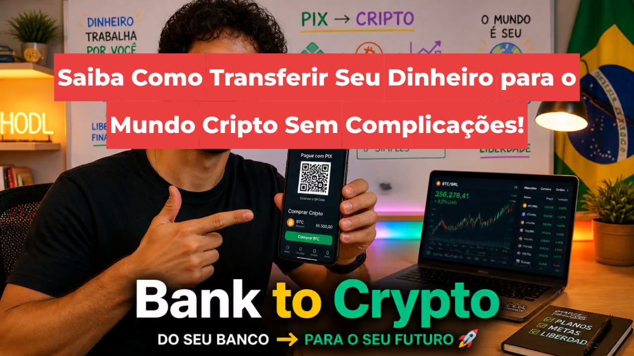 Saiba Como Transferir Seu Dinheiro para o Mundo Cripto Sem Complicações!