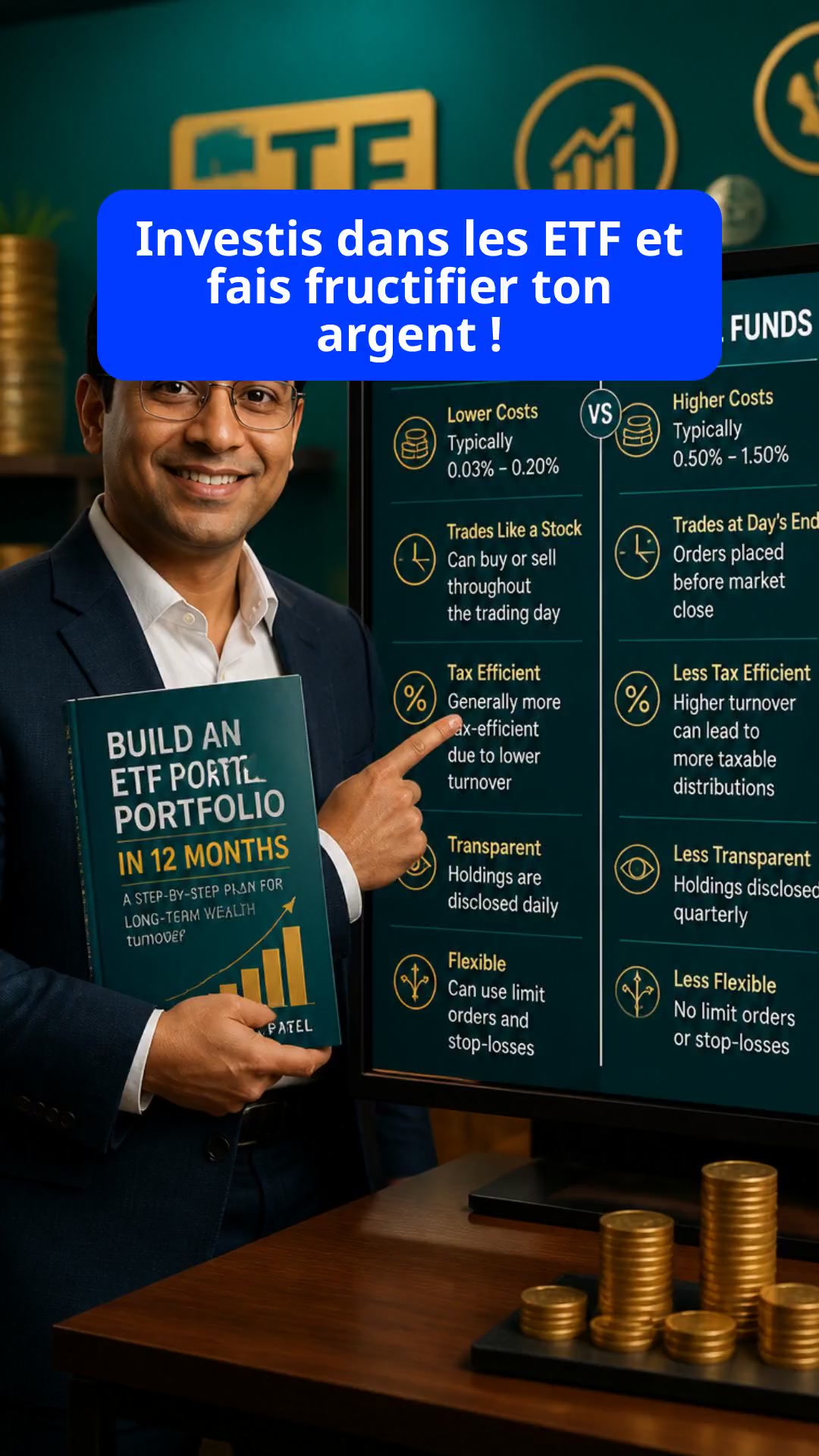 Investis dans les ETF et fais fructifier ton argent !