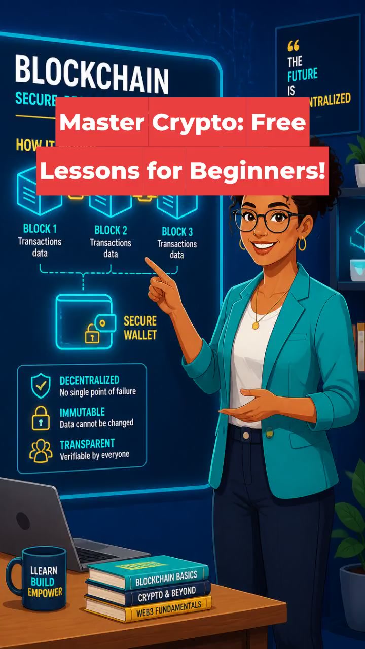Master Crypto: Free Lessons for Beginners!