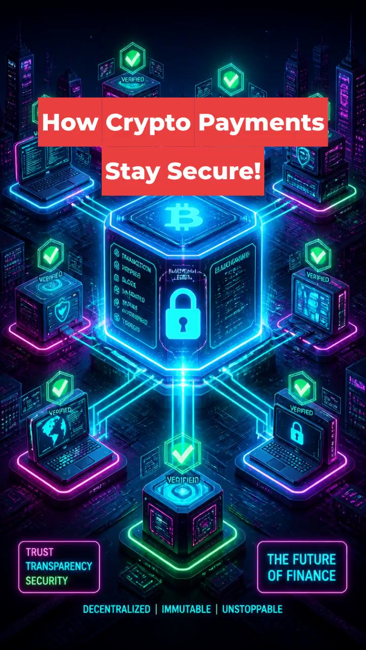 How Crypto Payments Stay Secure!