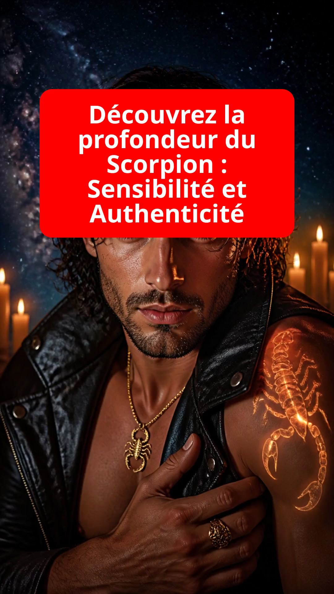 Découvrez la profondeur du Scorpion : Sensibilité et Authenticité