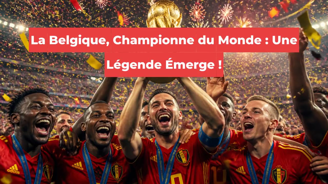 La Belgique, Championne du Monde : Une Légende Émerge !
