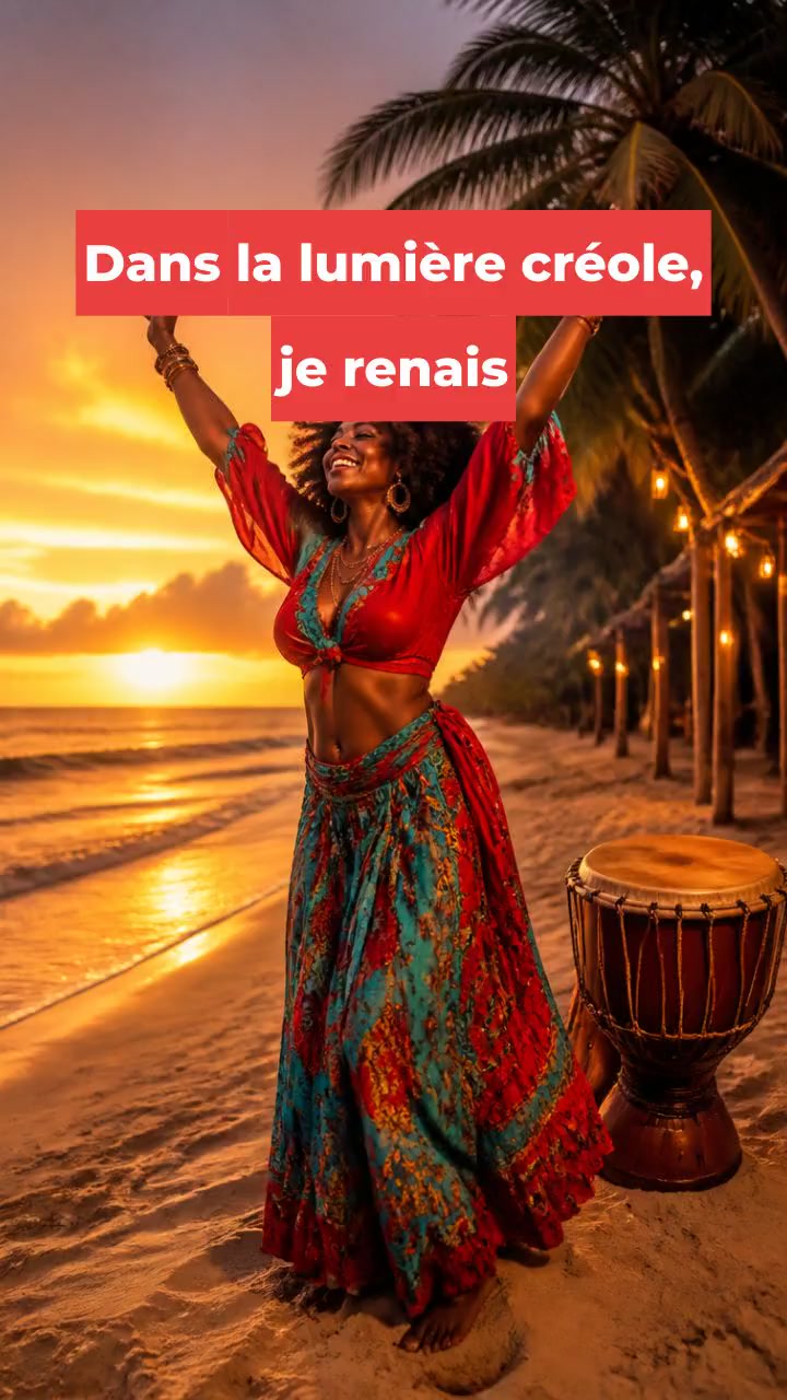 Dans la lumière créole, je renais