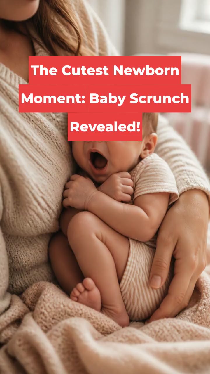 The Cutest Newborn Moment: Baby Scrunch Revealed!