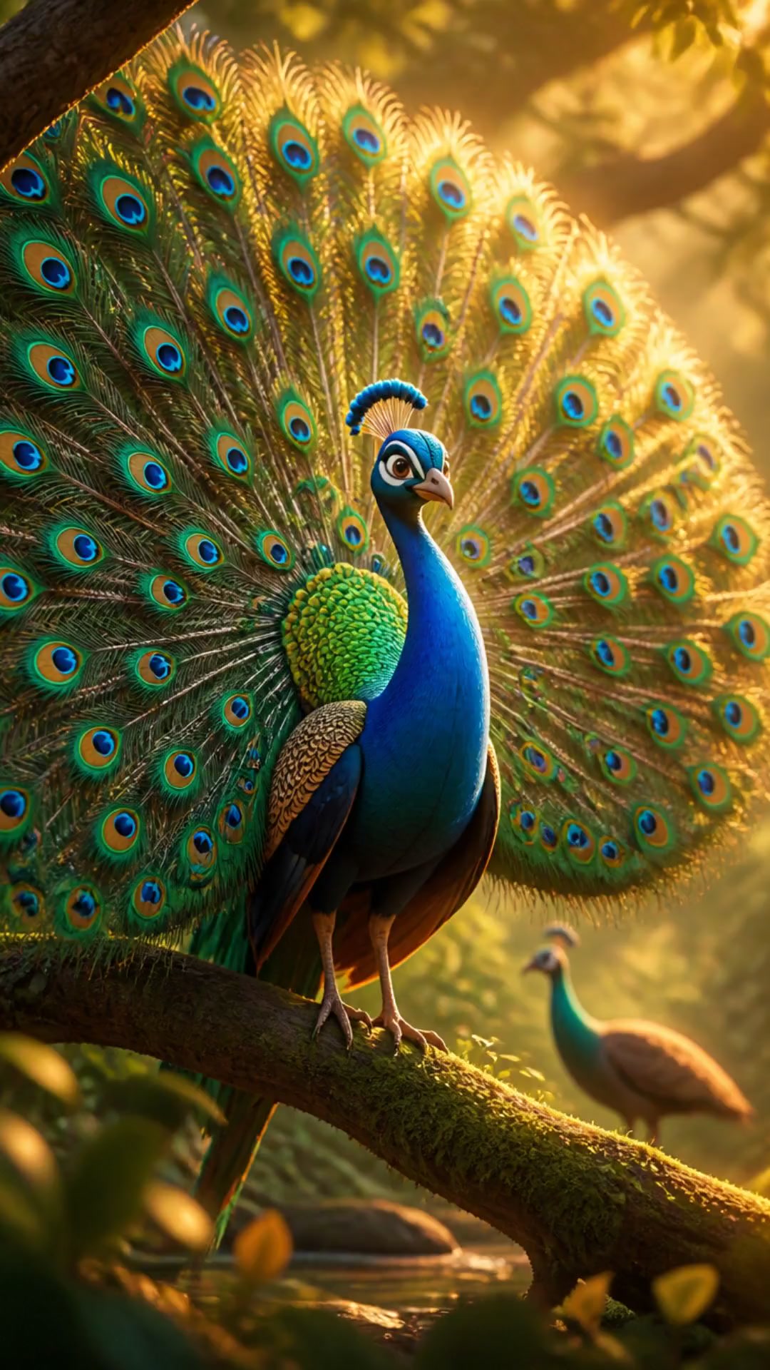 Le Paon : Artiste de la Nature en Spectacle!