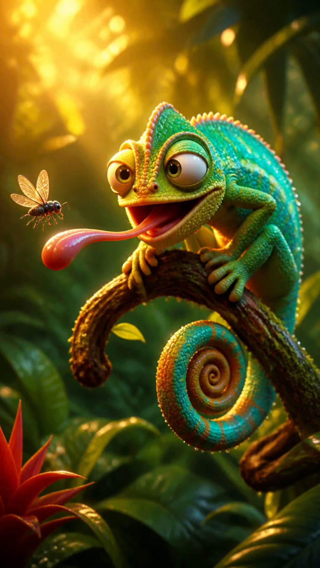 Les incroyables secrets du caméléon dévoilés!