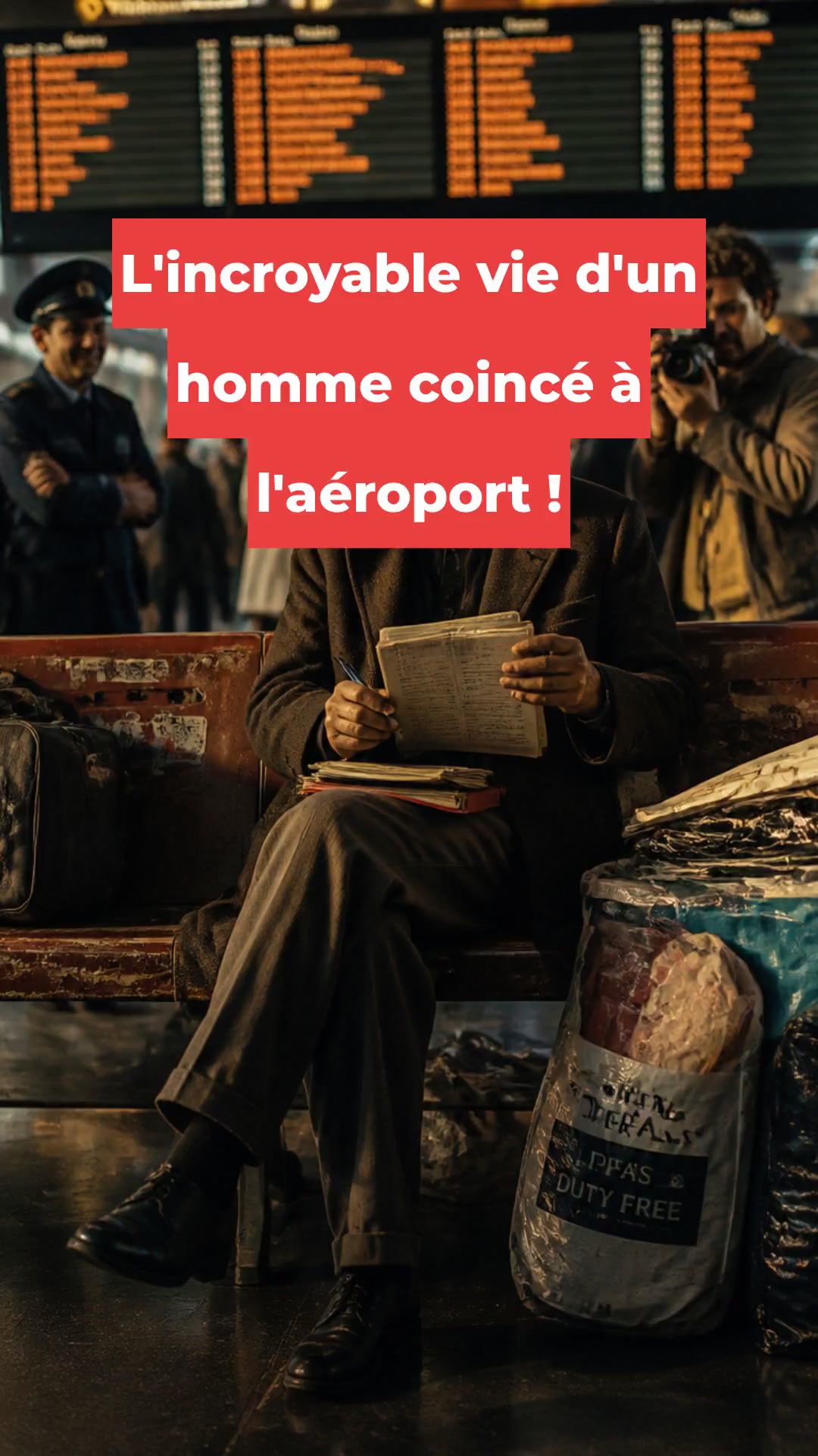 L'incroyable vie d'un homme coincé à l'aéroport !