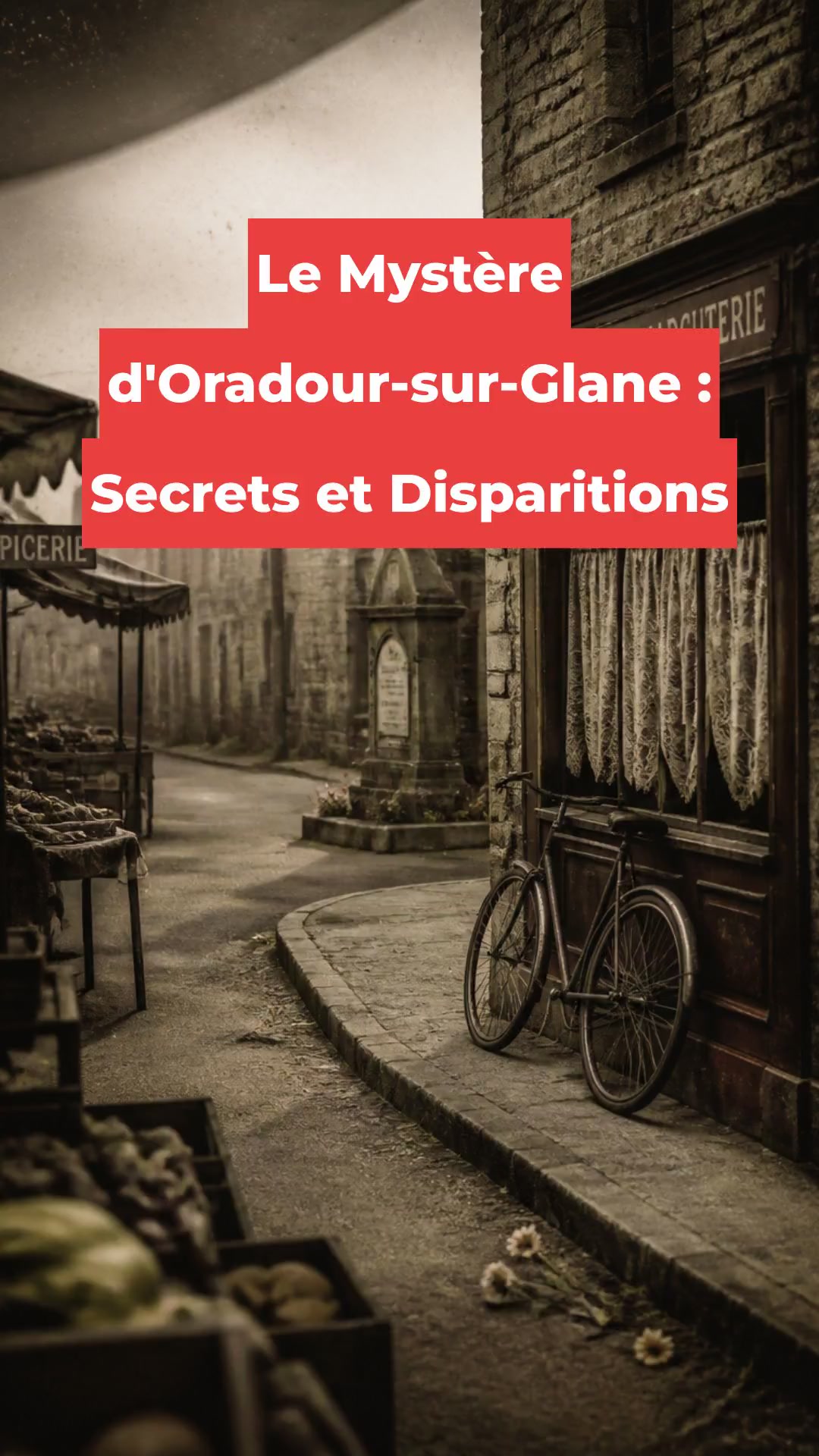 Le Mystère d'Oradour-sur-Glane : Secrets et Disparitions