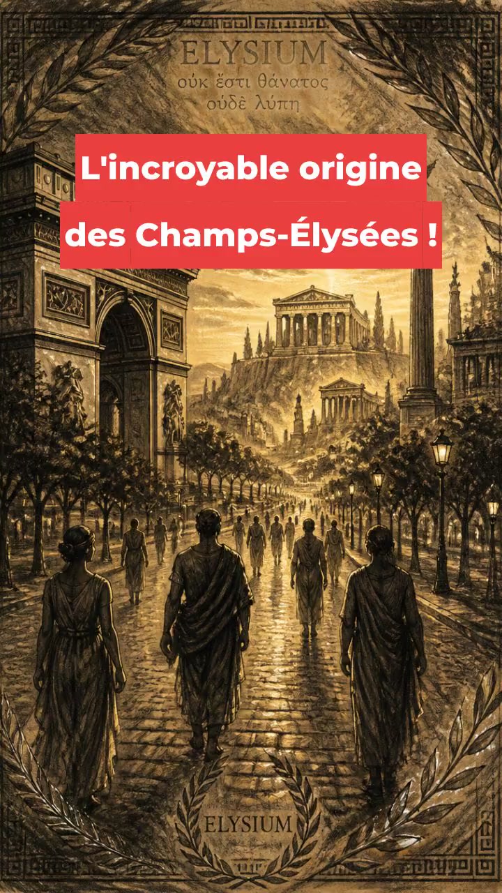 L'incroyable origine des Champs-Élysées !