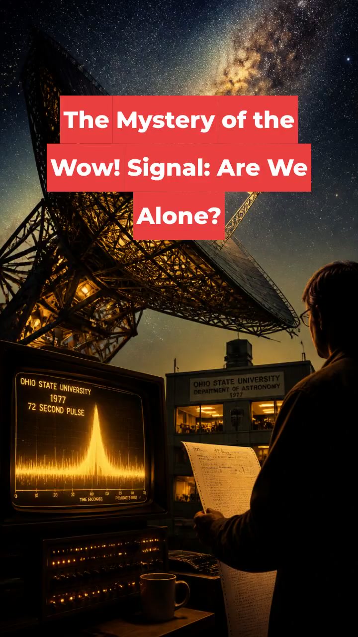 The Mystery of the Wow! Signal: Are We Alone?