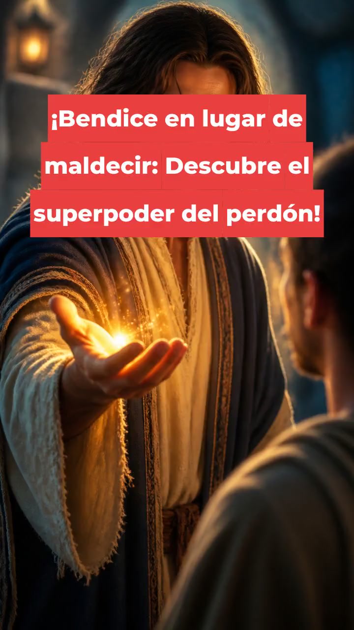 ¡Bendice en lugar de maldecir: Descubre el superpoder del perdón!