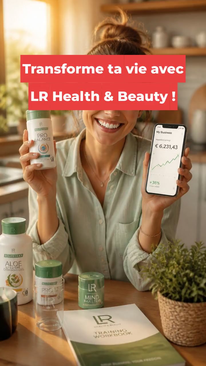 Transforme ta vie avec LR Health & Beauty !