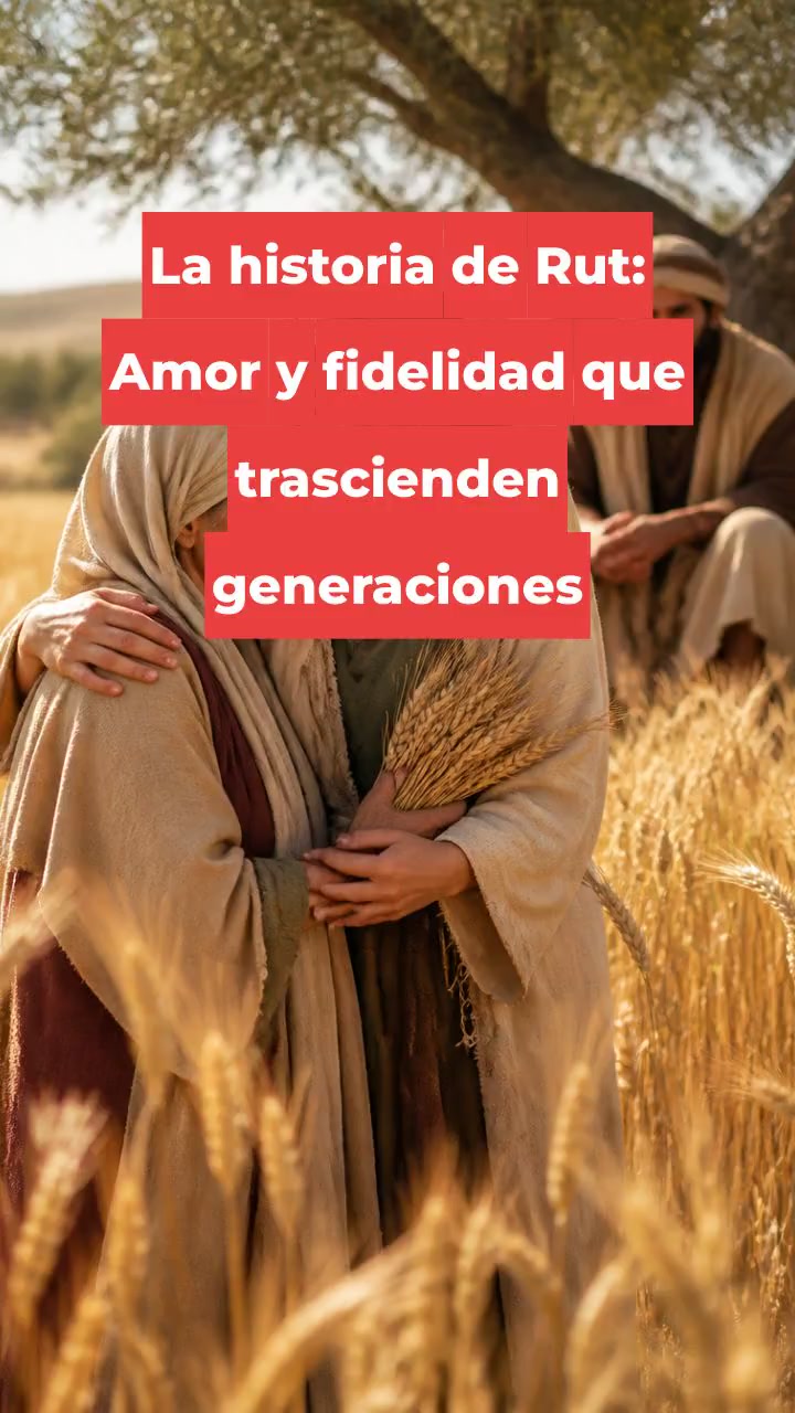 La historia de Rut: Amor y fidelidad que trascienden generaciones