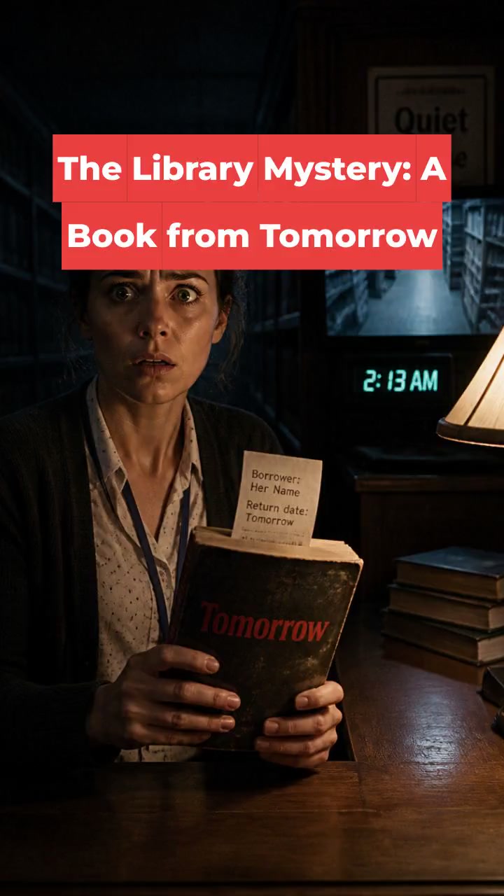 The Library Mystery: A Book from Tomorrow