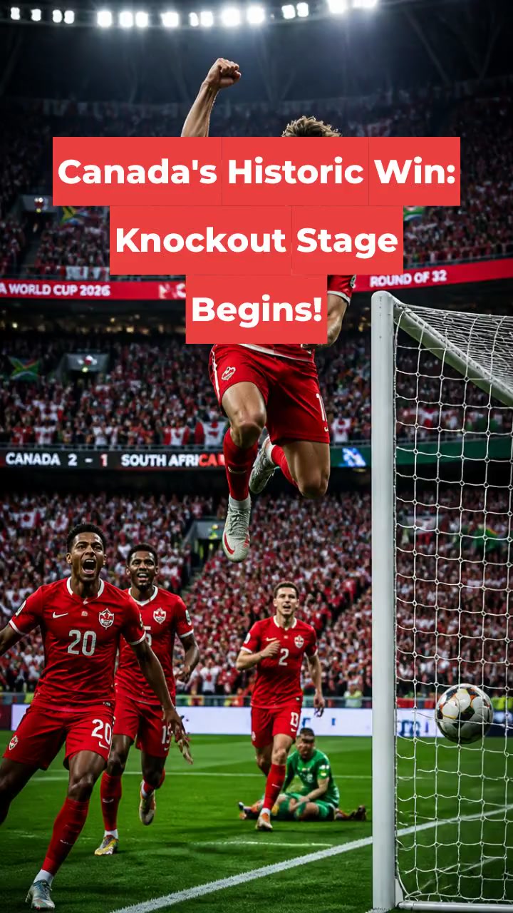 Canada's Historic Win: Knockout Stage Begins!