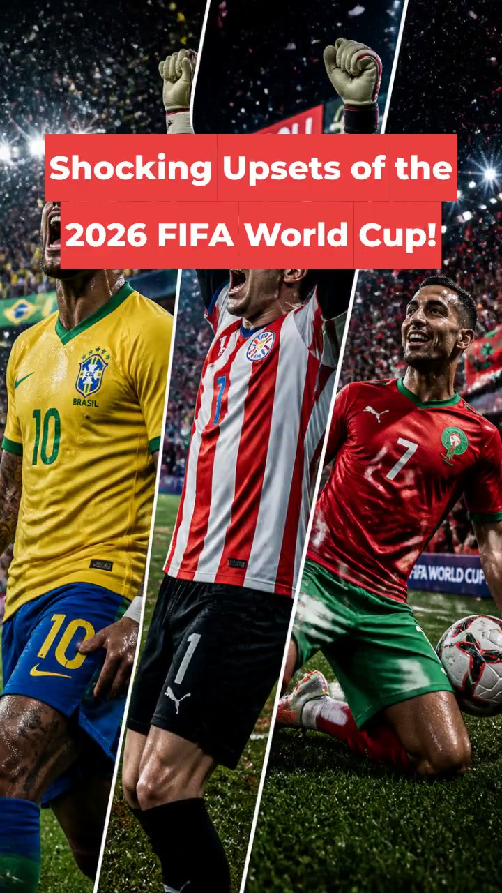 Shocking Upsets of the 2026 FIFA World Cup!