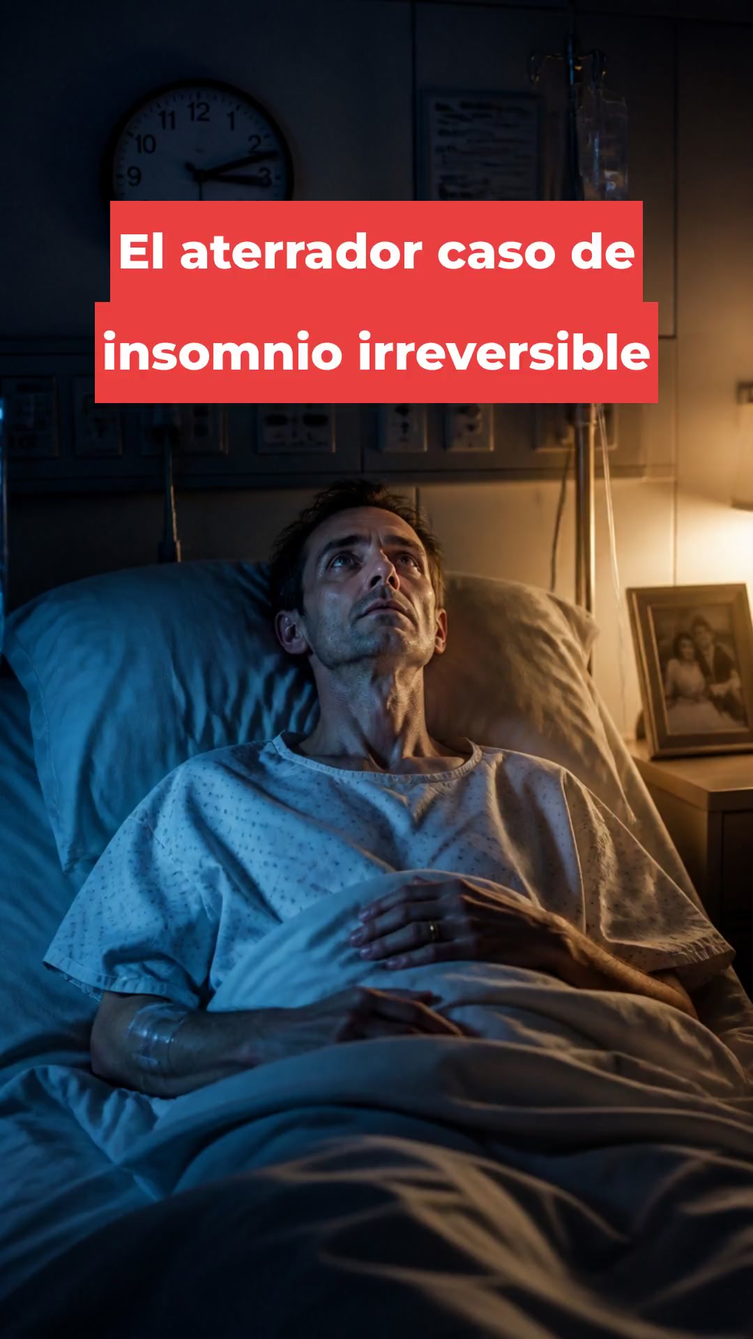 El aterrador caso de insomnio irreversible