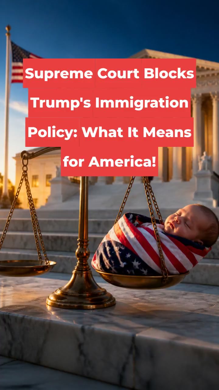 Supreme Court Blocks Trump's Immigration Policy: What It Means for America!