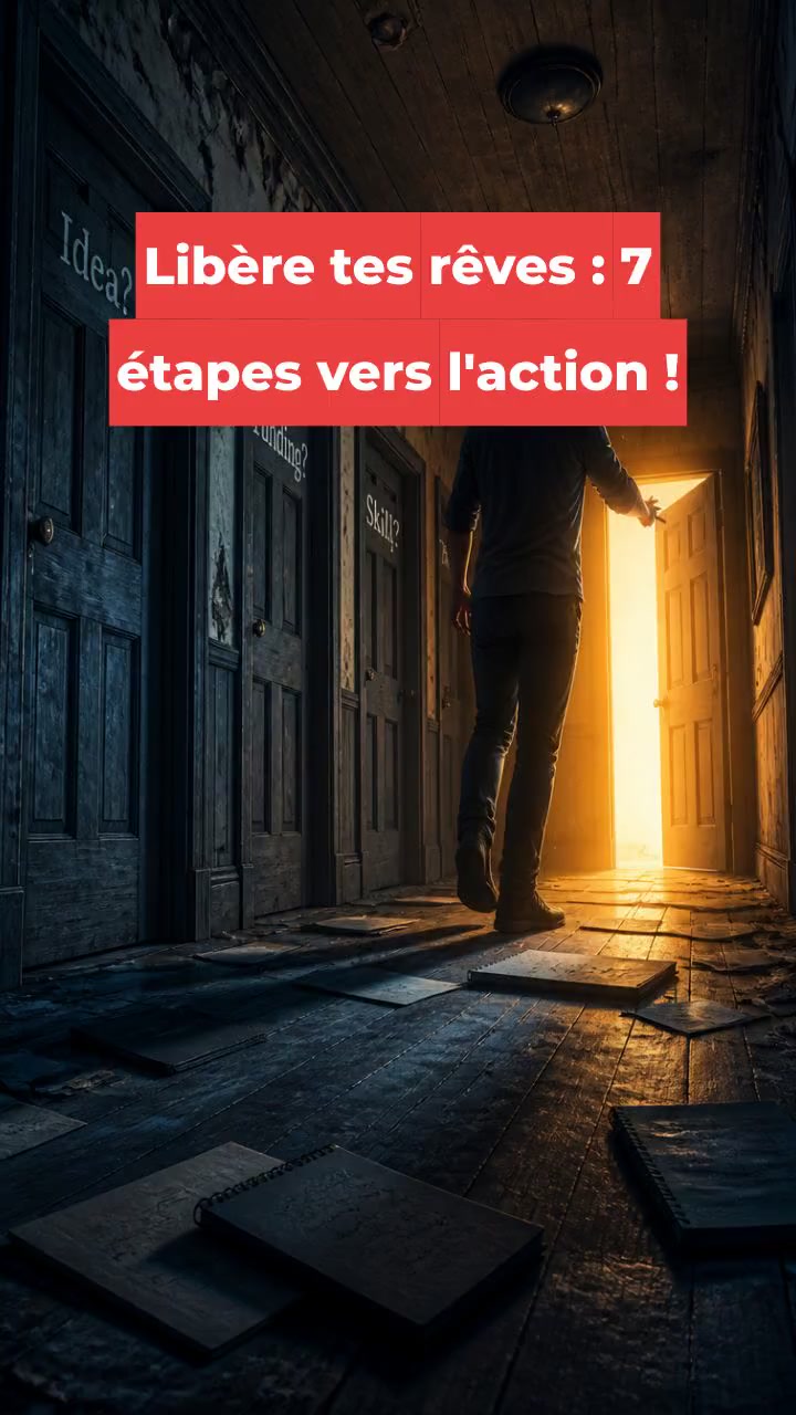 Libère tes rêves : 7 étapes vers l'action !