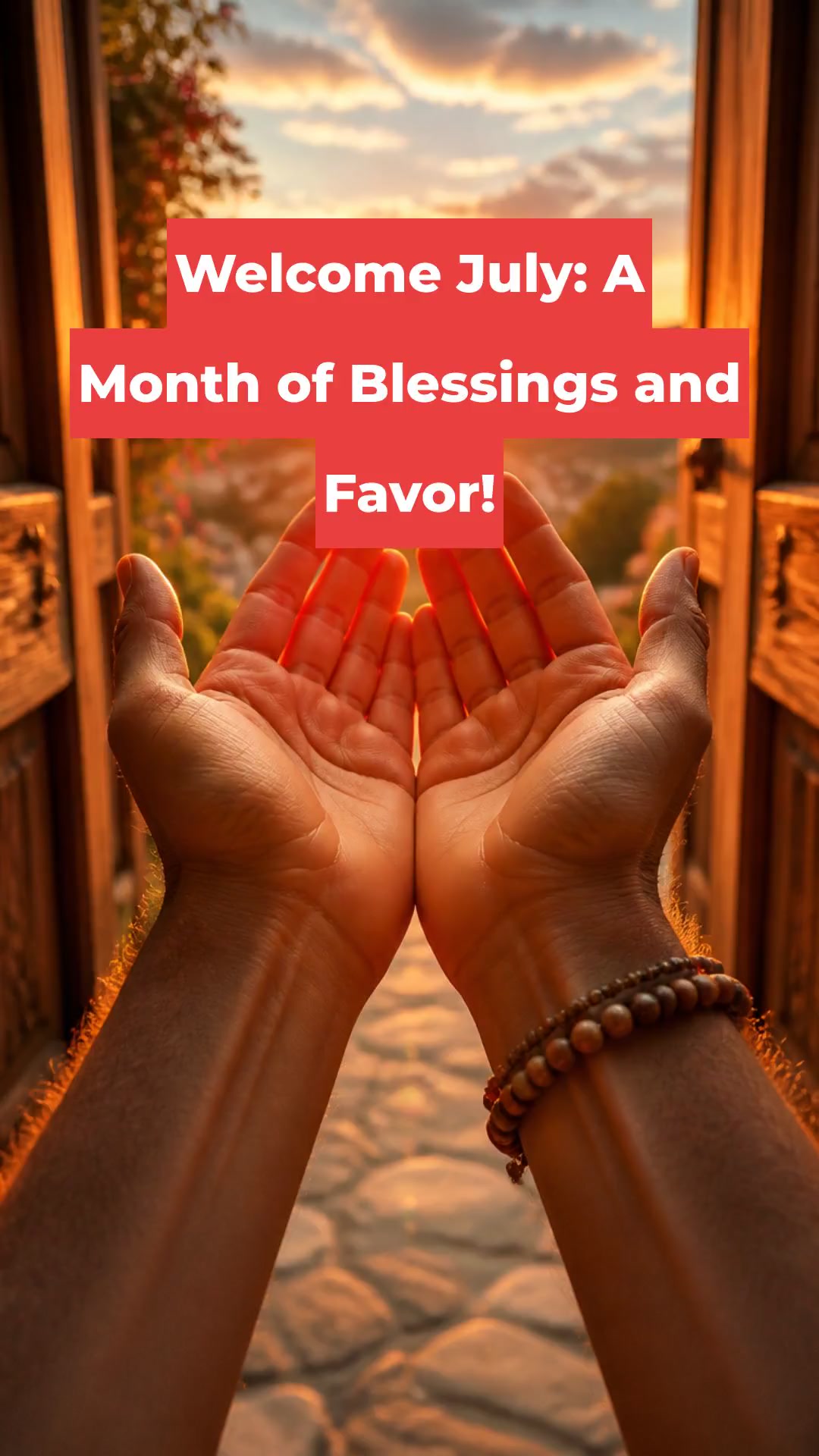 Welcome July: A Month of Blessings and Favor!
