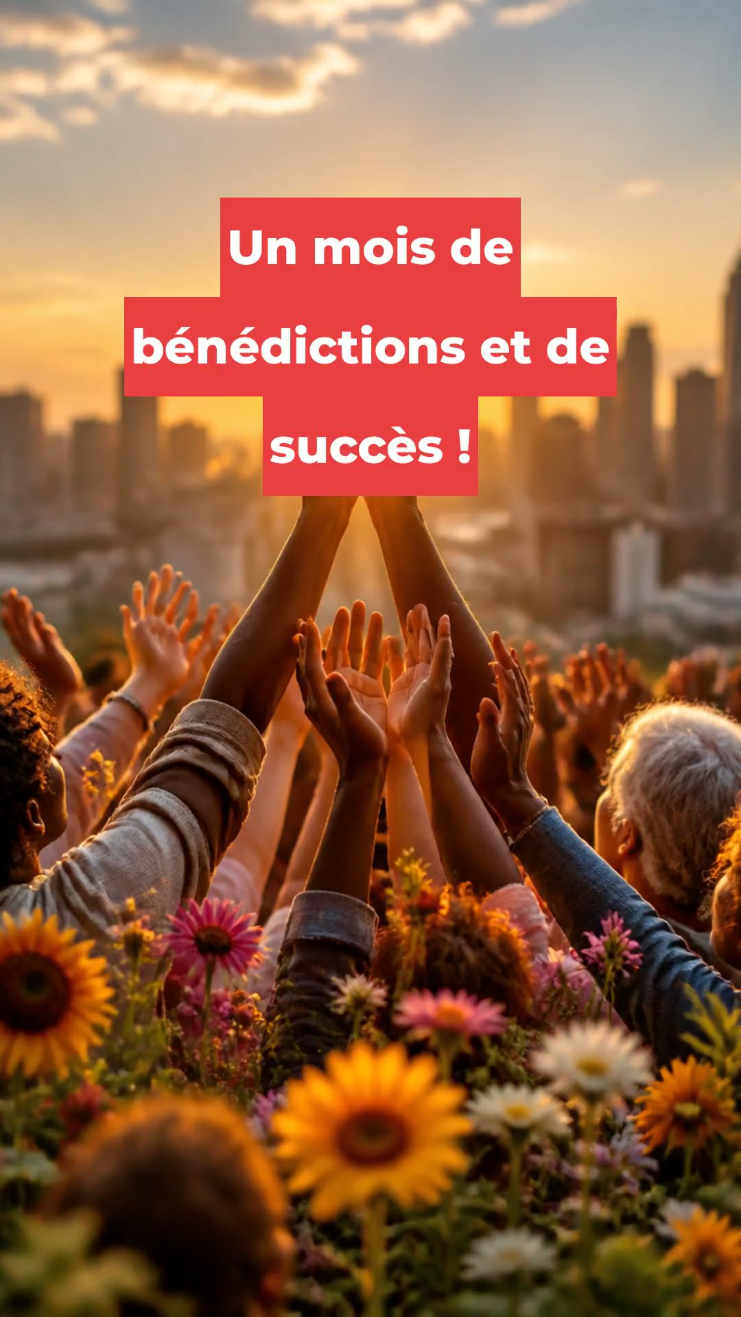 Un mois de bénédictions et de succès !