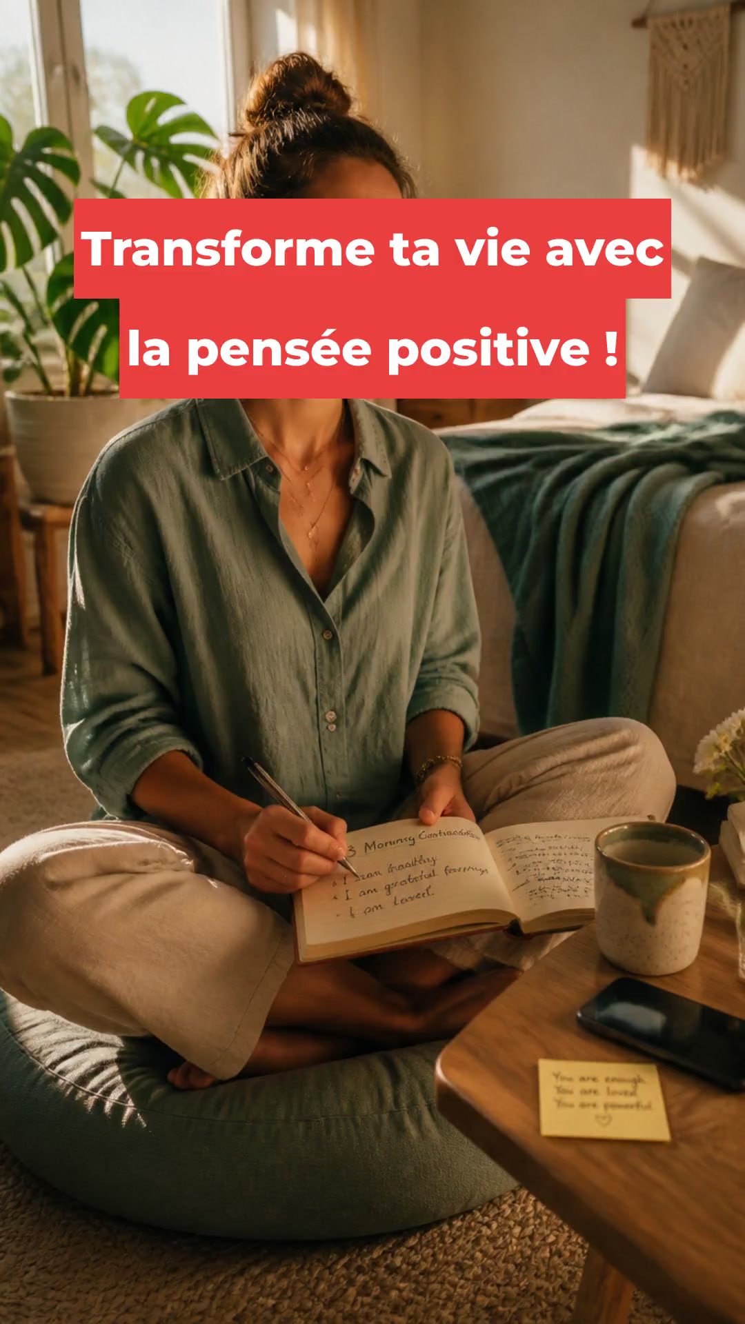 Transforme ta vie avec la pensée positive !