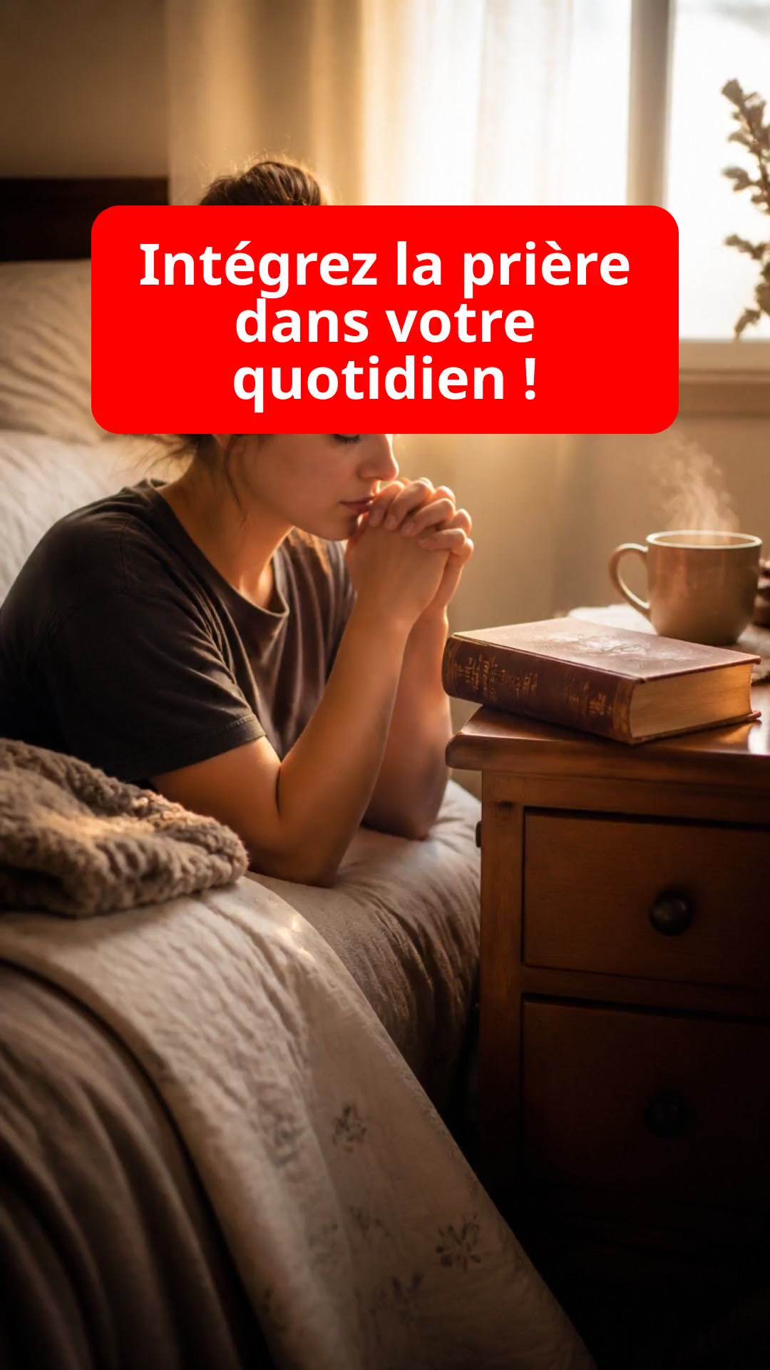 Intégrez la prière dans votre quotidien !