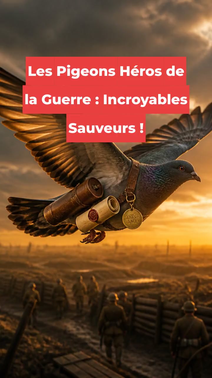 Les Pigeons Héros de la Guerre : Incroyables Sauveurs !