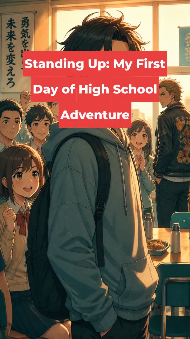 Standing Up: My First Day of High School Adventure