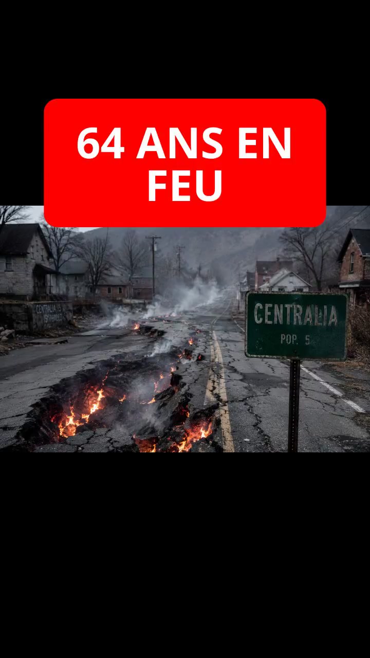 Centralia : La ville en feu depuis 62 ans !