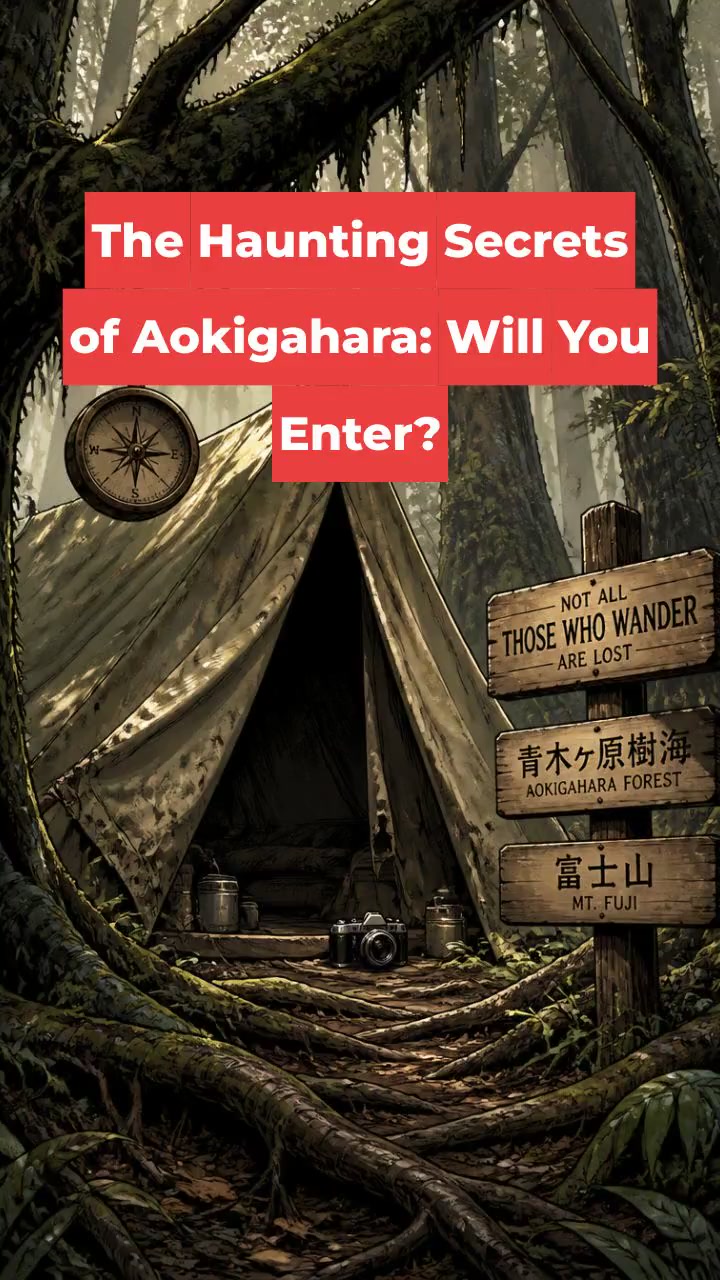 The Haunting Secrets of Aokigahara: Will You Enter?