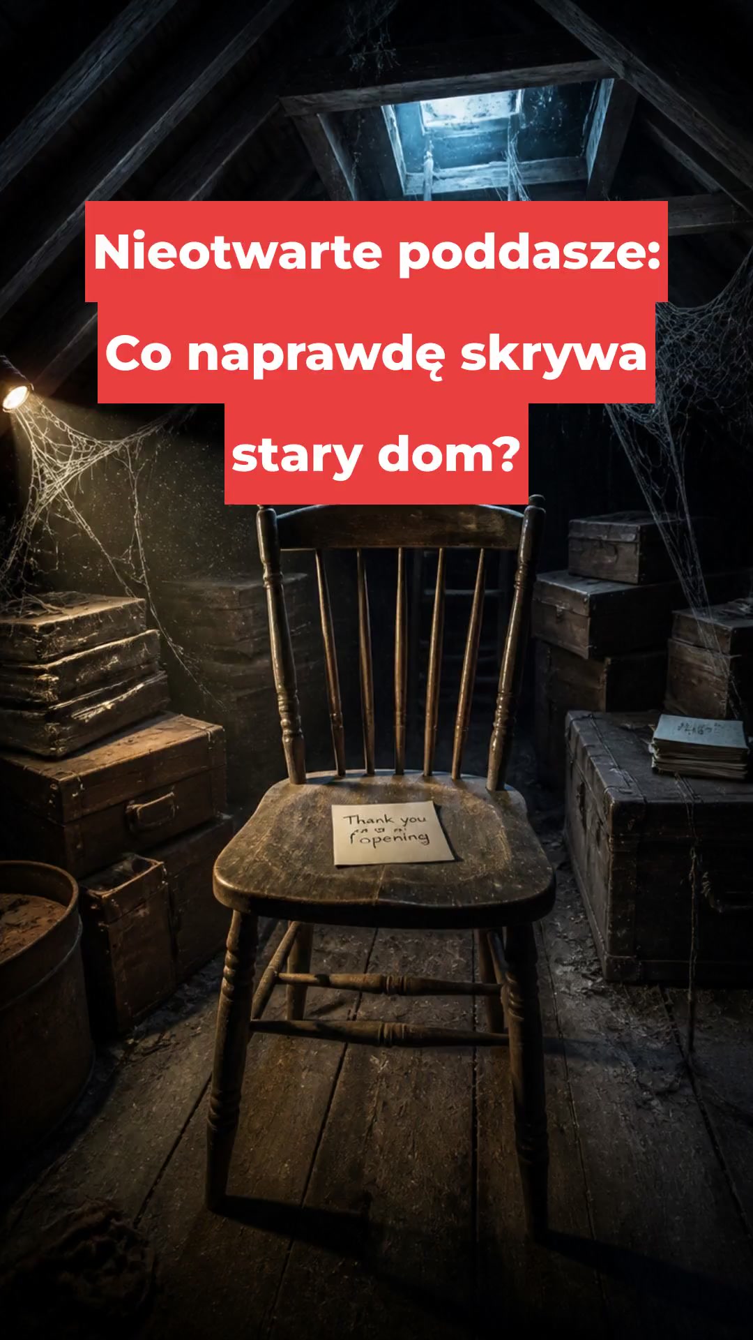 Nieotwarte poddasze: Co naprawdę skrywa stary dom?