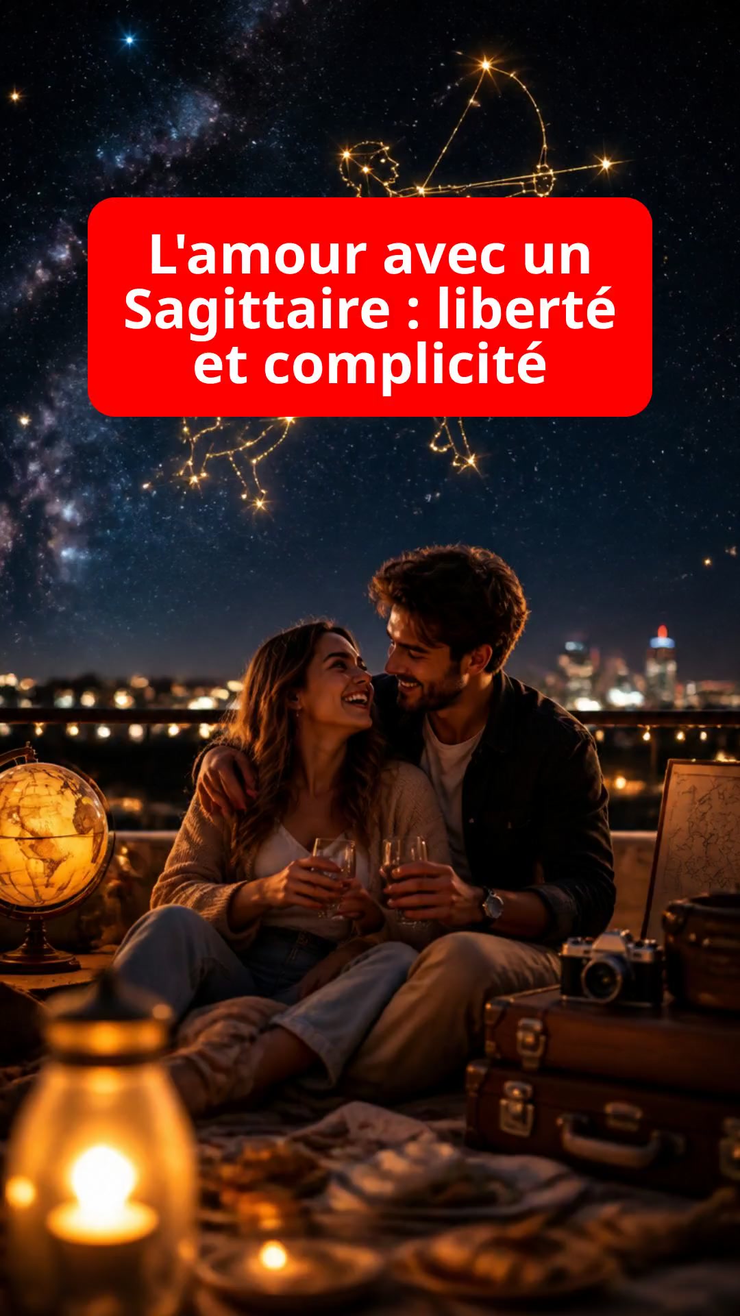 L'amour avec un Sagittaire : liberté et complicité
