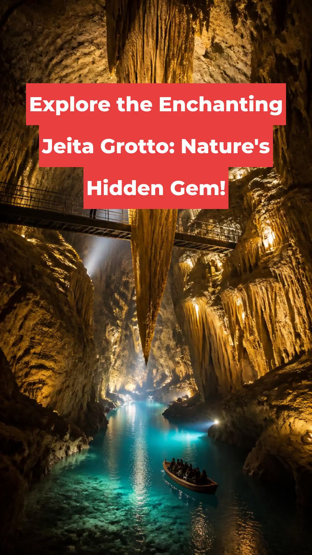 Explore the Enchanting Jeita Grotto: Nature's Hidden Gem!